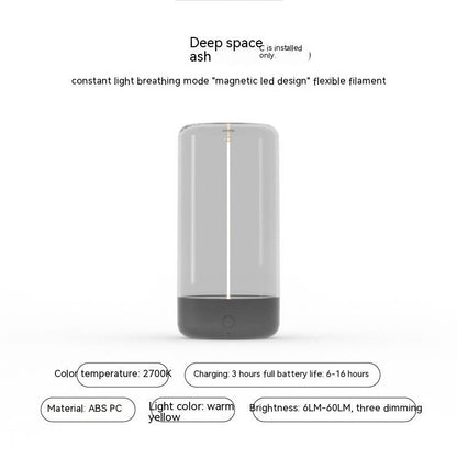 Anti Drop Creative Atmosphere Light | Rechargeable Portable Night Light With High Transparency